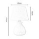 Contemporary Reading Lamp Study Room Living Room Minimalist Macaron Ceramic Table Lamp