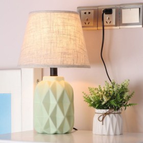 Minimalist Counter Lamp Living Room Study Room Modern Macaron Ceramic Table Lamp