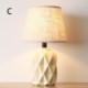 Minimalist Counter Lamp Living Room Study Room Modern Macaron Ceramic Table Lamp