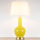 Solid Color Glazed Ceramic Counter Lamp Bedroom Living Room Modern Simple Ceramic Table Lamp