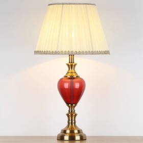 Ceramic Table Lamp Counter Lamp Bedroom Living Room American Style