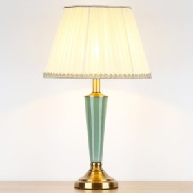 American Ceramic Table Lamp Minimalist Counter Lamp Reading Lamp Study Room Living Room