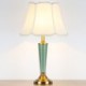 American Ceramic Table Lamp Minimalist Counter Lamp Reading Lamp Study Room Living Room