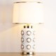 Dots Ceramic Table Lamp Bedroom Living Room Simple Reading Lamp