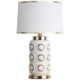 Dots Ceramic Table Lamp Bedroom Living Room Simple Reading Lamp