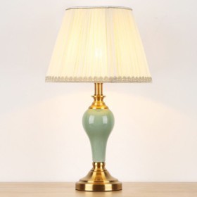 Ceramic Table Lamp Counter Lamp Bedroom Living Room American Style