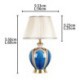 Minimalist Counter Lamp Reading Lamp Living Room Study Room Modern Glazed Ceramic Table Lamp