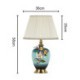 Simple Flower Counter Lamp Enamel Colorful Ceramic Table Lamp Study Room Living Room