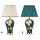 Daffodils Reading Decor Lamp Bedroom Living Room Minimalist Enamel Ceramic Table Lamp