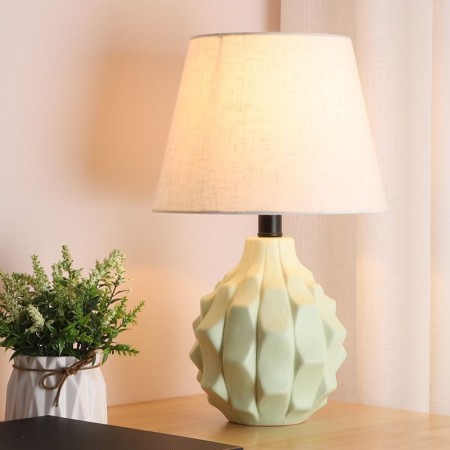 Contemporary Counter Reading Lamp Study Room Living Room Minimalist Macaron Ceramic Table Lamp