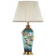 Simple Flower Counter Lamp Enamel Colorful Ceramic Table Lamp Study Room Living Room