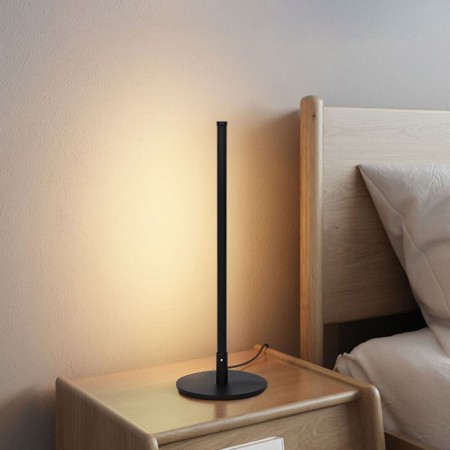 LED Strip Bedside Lamp Desk Lamp Nordic LED Black Table Lamp