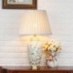 Cozy Glaze Lighting Ceramic Base Lamp Living Room Bedroom Light Modern Simple Table Lamp