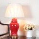 Yellow Blue Red Ceramic Table Beside Table Lamp