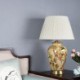 Flower Bird Glaze Lamp Ceramic Base Lighting Living Room Bedroom Light Modern Table Lamp