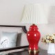 Classical Flow Glaze Light Ceramic Base Lamp Bedroom Living Room Light Modern Table Lamp