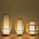 Teahouse Lighting Hollow Shade Bamboo Table Lamp Simple Bedside Desk Lamp