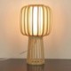 Modern Simple Desk Lamp Style Lighting Hand Woven Bamboo Table Lamp