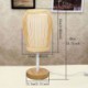 Modern Creative Desk Lamp Study Room Decorative Lighting Bamboo Woven Table Lamp