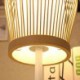 Modern Creative Desk Lamp Study Room Decorative Lighting Bamboo Woven Table Lamp