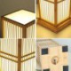 Creative Bamboo Desk Lamp Bedroom Study Room Decorative Lighting Square Table Lamp