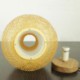 Bedside Hand Woven Lighting Simple Table Lamp Egg Shape Bamboo Desk Lamp