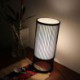 Bamboo Desk Lamp Simple Round Table Lamp Living Room Bedroom Tearoom Lighting