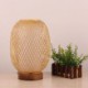 Bamboo Desk Lamp Cocoon Shape Table Lamp Living Room Decorative Light