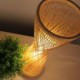 Creative Desk Light Bedroom Study Decorative Lighting Spiral Bamboo Table Lamp