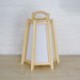 Creative Hexagonal Desk Light Living Room Bedroom Study Decorative Lighting Polygonal Wooden Table Lamp