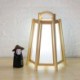 Creative Hexagonal Desk Light Living Room Bedroom Study Decorative Lighting Polygonal Wooden Table Lamp