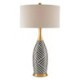 Ceramic Vase Shape Fixture Table Lamp Bedroom Living Room Desk Light Contemporary Simple Table Lamp