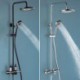 Shower Mixer Tap Bathroom Thermostatic Faucet With Handheld Spray & Rain Head Thermostat Shower Set