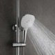 Bathroom Shower Faucet Set with Chrome-Color Thermostatic Shower System