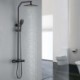 Rainfall Shower Set Thermostatic Shower Faucet System Chrome/ORB/Black Colors Available