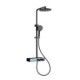 Self-Powered LED Display 10 Inch Rainfall Shower Head With Handheld Spray