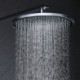 Self-Powered LED Display 10 Inch Rainfall Shower Head With Handheld Spray