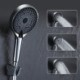 Self-Powered LED Display 10 Inch Rainfall Shower Head With Handheld Spray