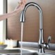 Chrome Pull Out Touch Sensor Kitchen Faucet With Touch Switch Tap