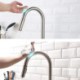 304 Stainless Steel Smart Touch Kitchen Faucet Mixer Tap with Pull Out Sprayer