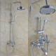 Simple Modern Chrome Plating Bathroom Shower Faucet