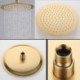 Brass Brushed Classic Shower Set Shower Faucet System