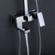 Shower Faucet System in Chrome