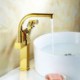 Special Bathroom Sink Tap with Luxurious Gold Basin Faucet