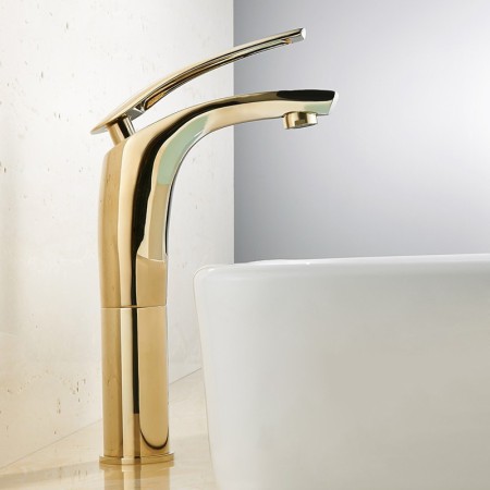 Bathroom Sink Tap Gold High End Sink Faucet