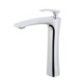 Optional Black/Chrome Single Lever Vessel Sink Faucet Bathroom Tall Countertop Mixer Tap