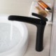 Optional Black/Chrome Single Lever Vessel Sink Faucet Bathroom Tall Countertop Mixer Tap