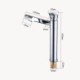 Modern Round Bathroom Vessel Sink Tap Chrome Swivel Basin Faucet