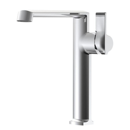 Modern Basin Mixer Water Tap Single Handle Tall Bathroom Sink Faucet