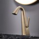 Single Hole Bathroom Sink Faucets Modern Deck Mounted Single Handle Vanity Sink Faucets